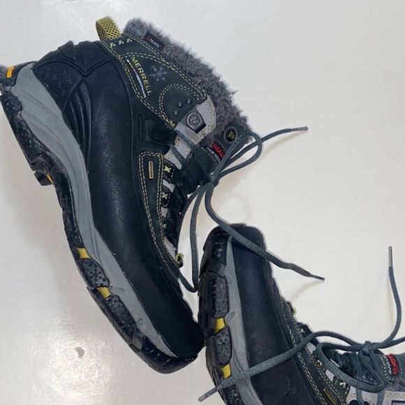 Merrell Black and Gray Waterproof Rain & Snow Boots - Picture 4 of 9
